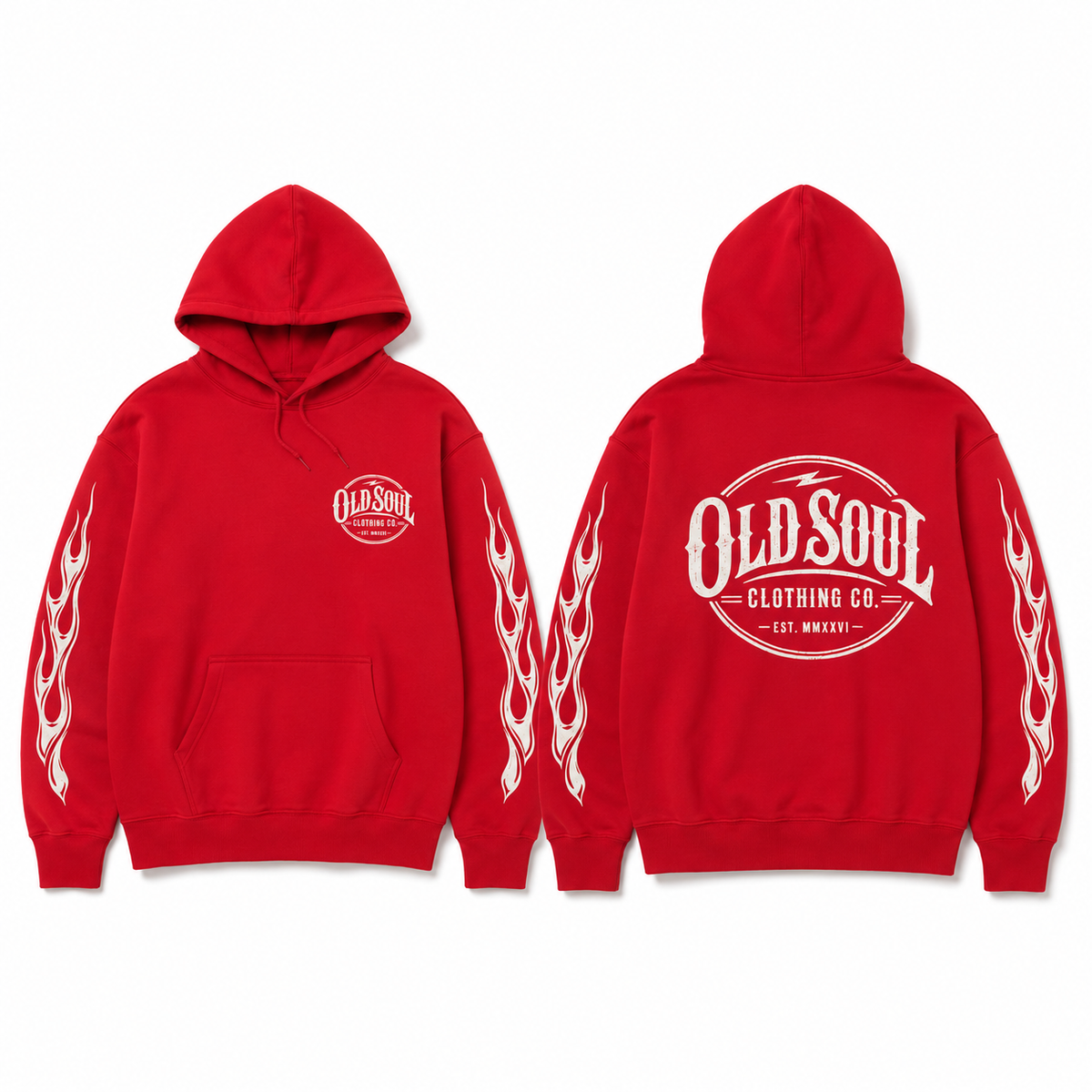 Old Soul OG Flame Hoodie