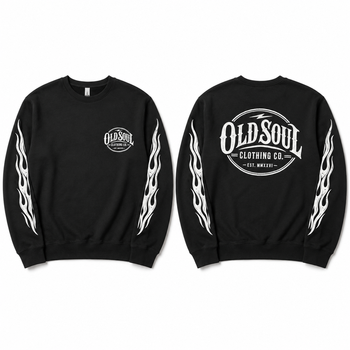 Old Soul OG Flame Crewneck