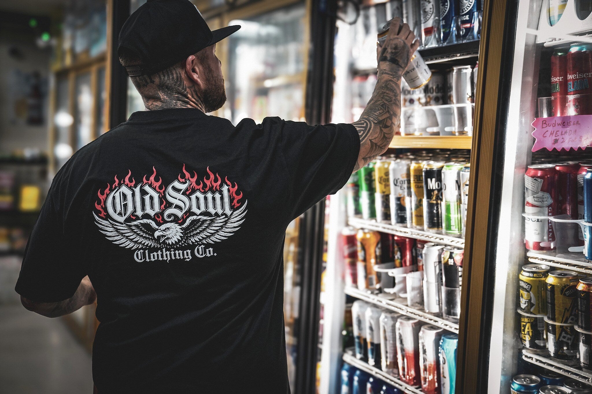 Old Soul Eagle Flame Tee🦅🔥