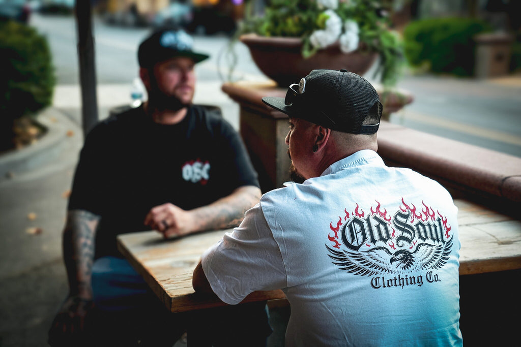 Old Soul Eagle Flame Tee🦅🔥