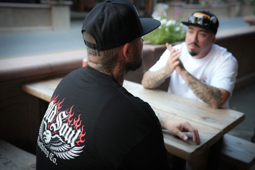 Old Soul Eagle Flame Tee🦅🔥