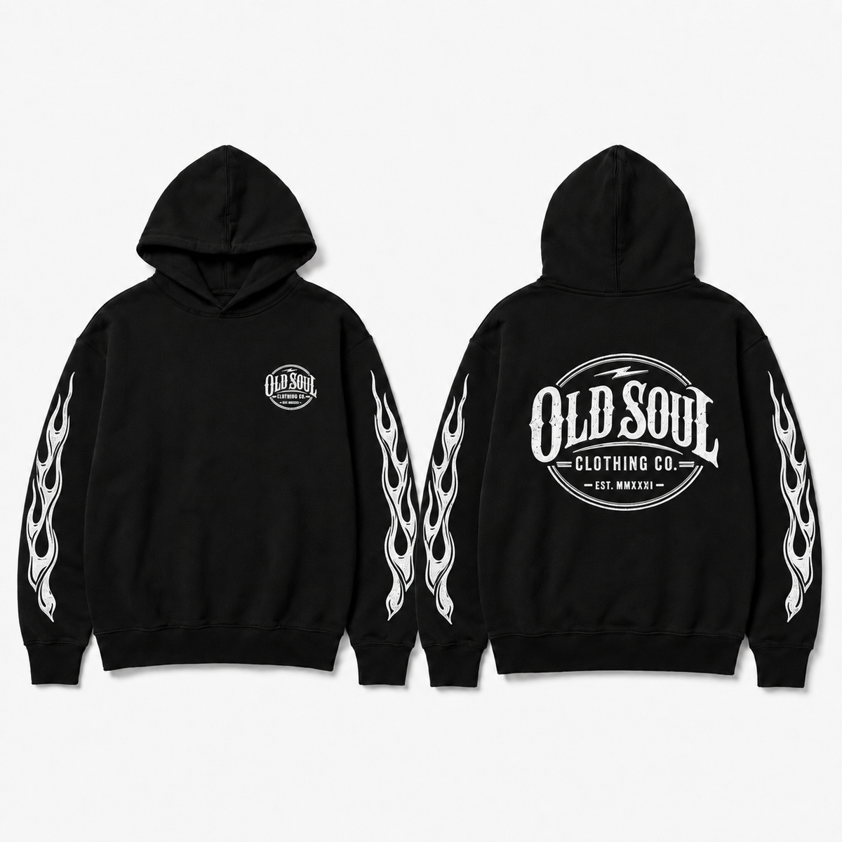 Old Soul OG Flame Hoodie