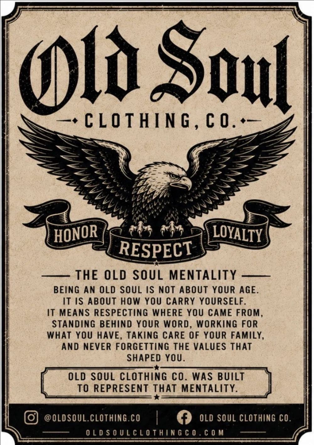 The Old Soul Mentality poster